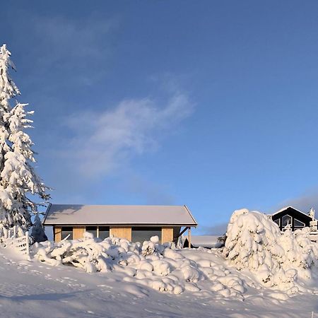 Amazing Home In Sjusjoen With Kitchen Exterior photo