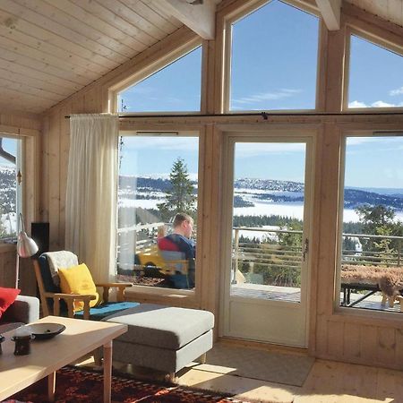 Amazing Home In Sjusjoen With Kitchen Exterior photo