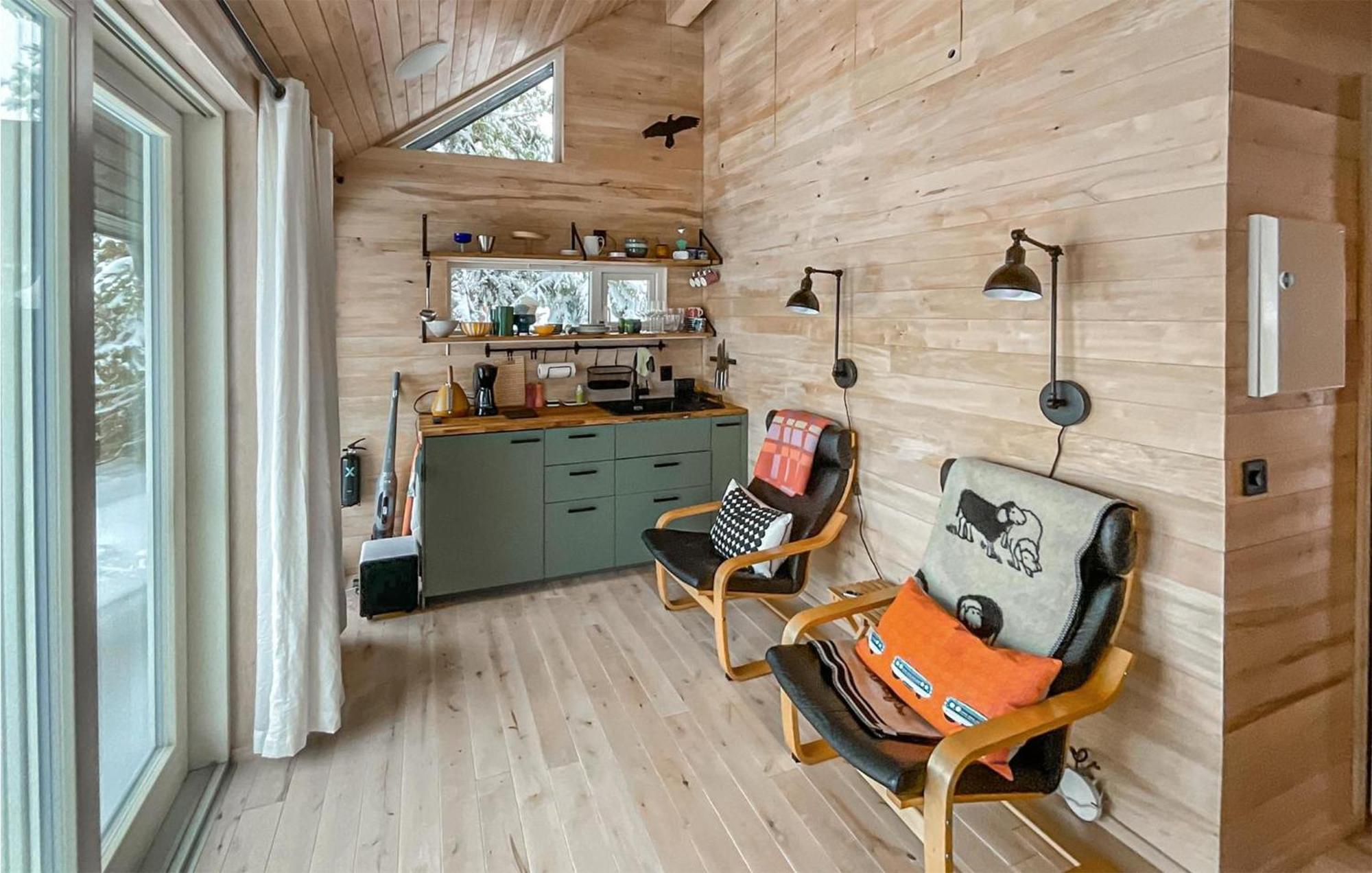 Amazing Home In Sjusjoen With Kitchen Exterior photo