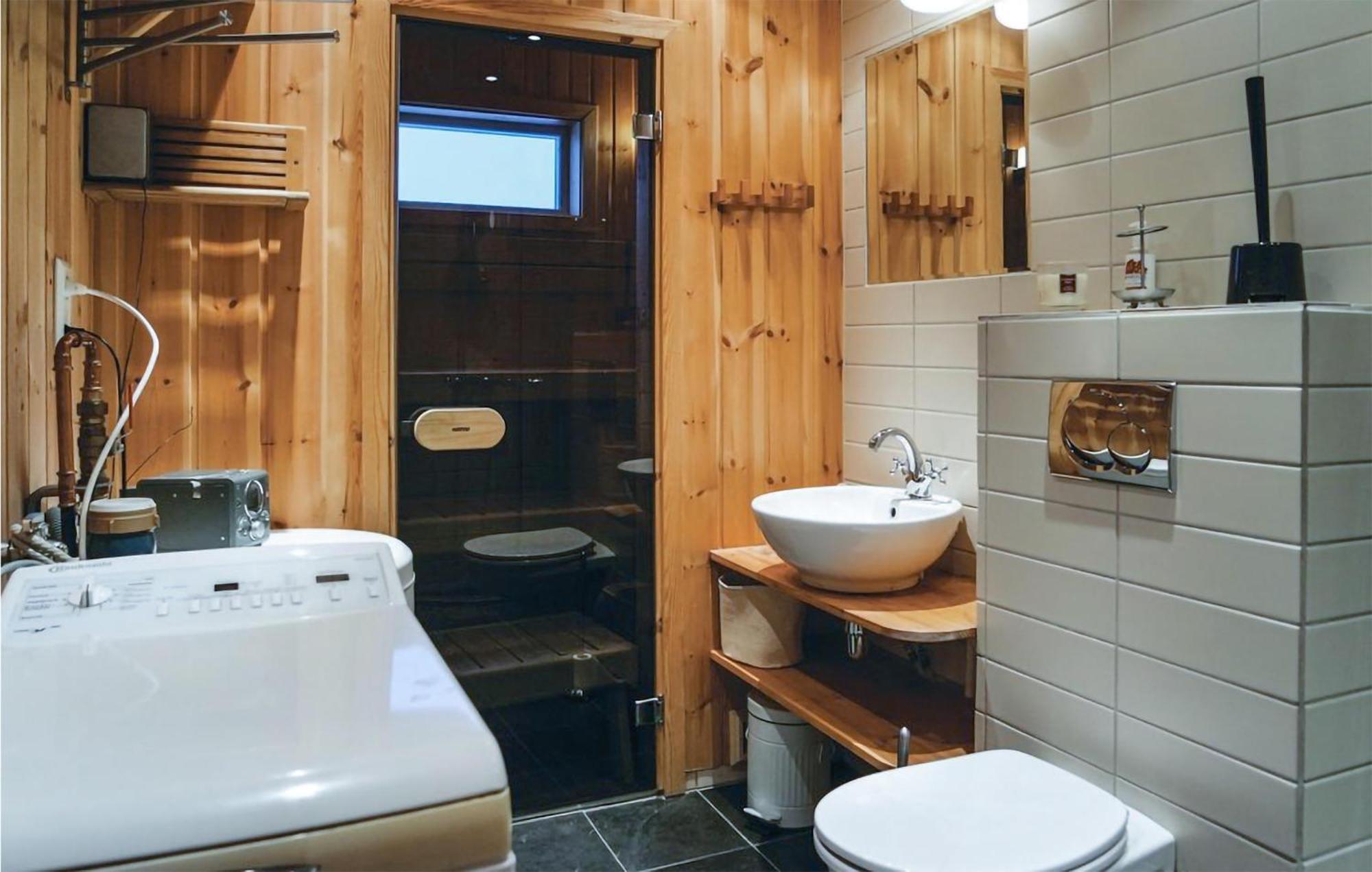 Amazing Home In Sjusjoen With Kitchen Exterior photo